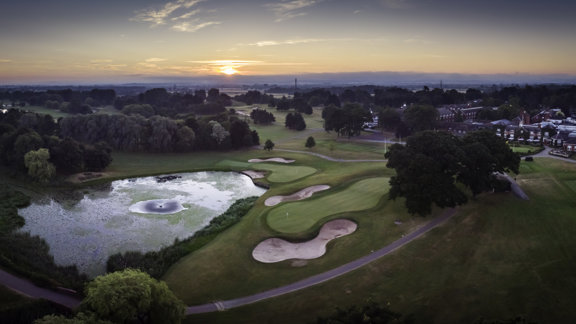 Aerial Shot The Belfry