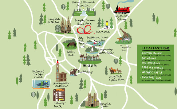 THE BELFRY VISIT MAP FEB 2025