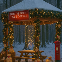 Woodland Christmas Adventures Post Office