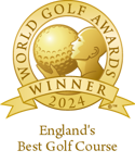 Englands Best Golf Course 2024 Winner Shield Gold 256